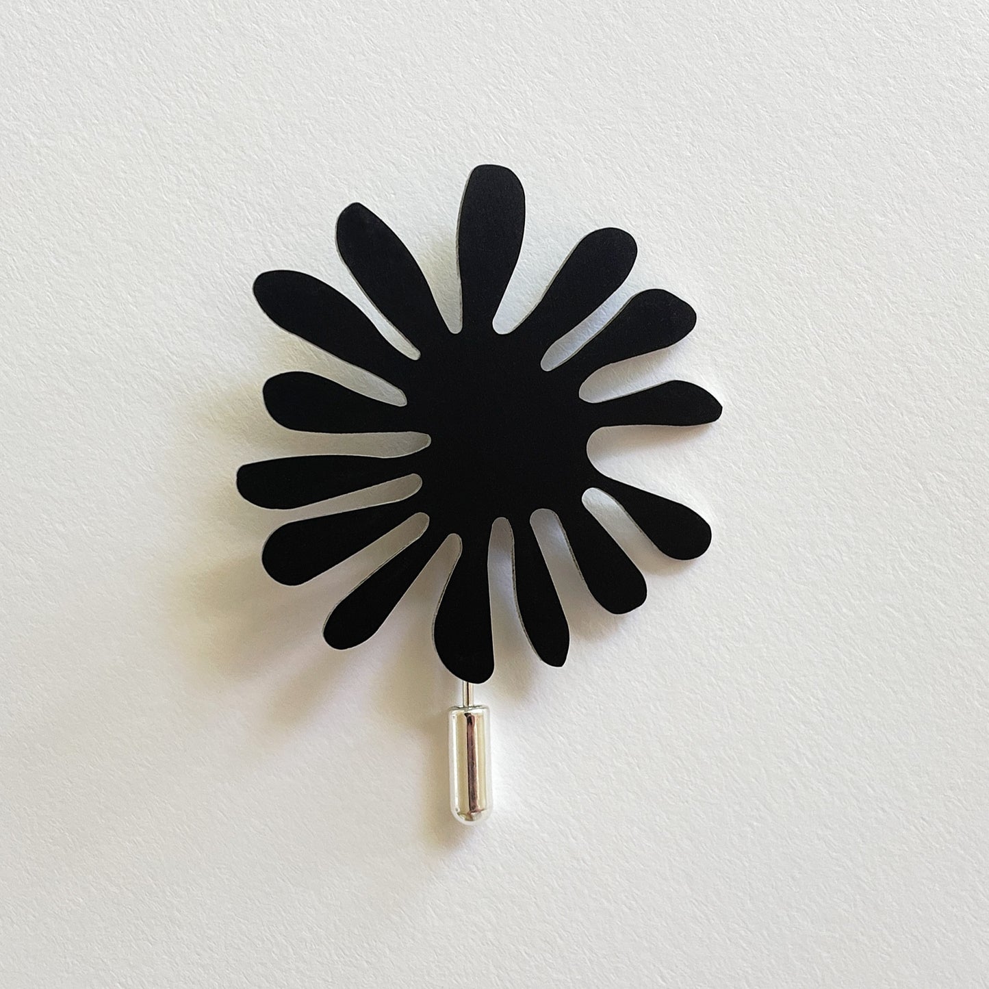 Black Aster Pin