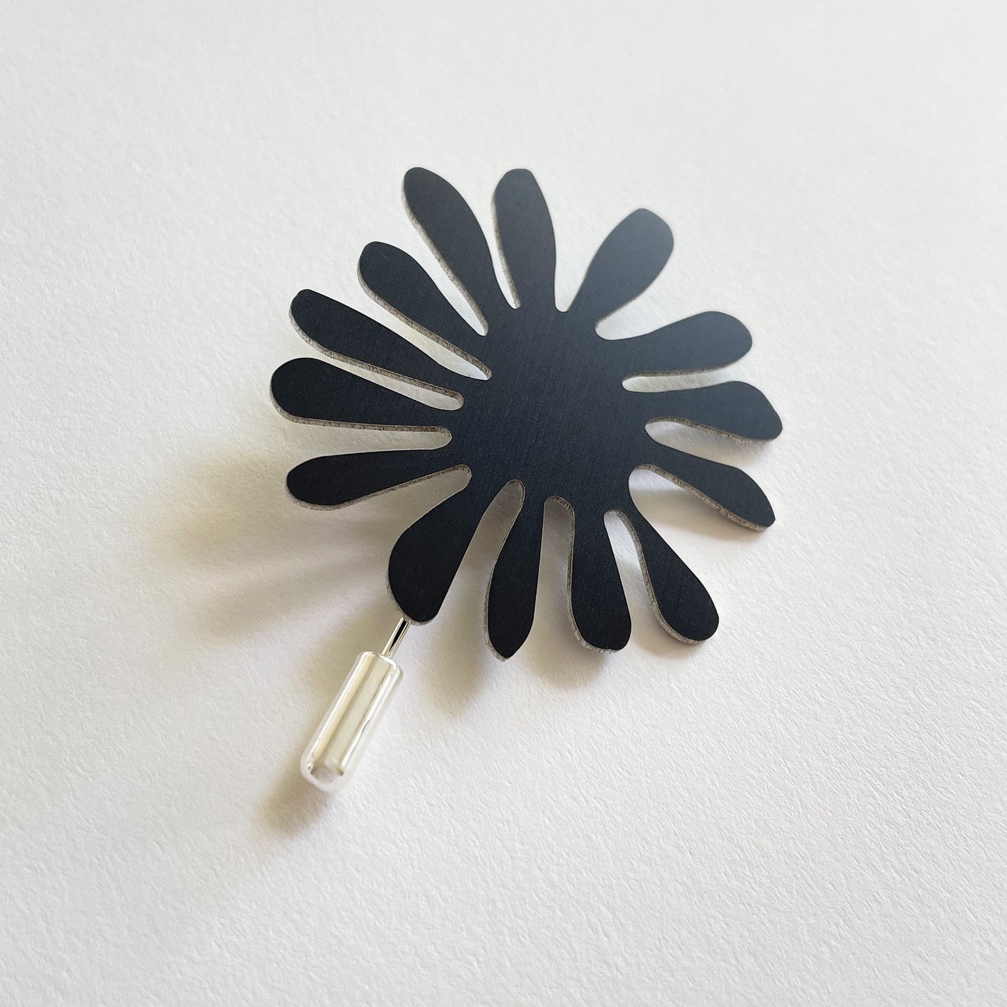 Black Aster Pin