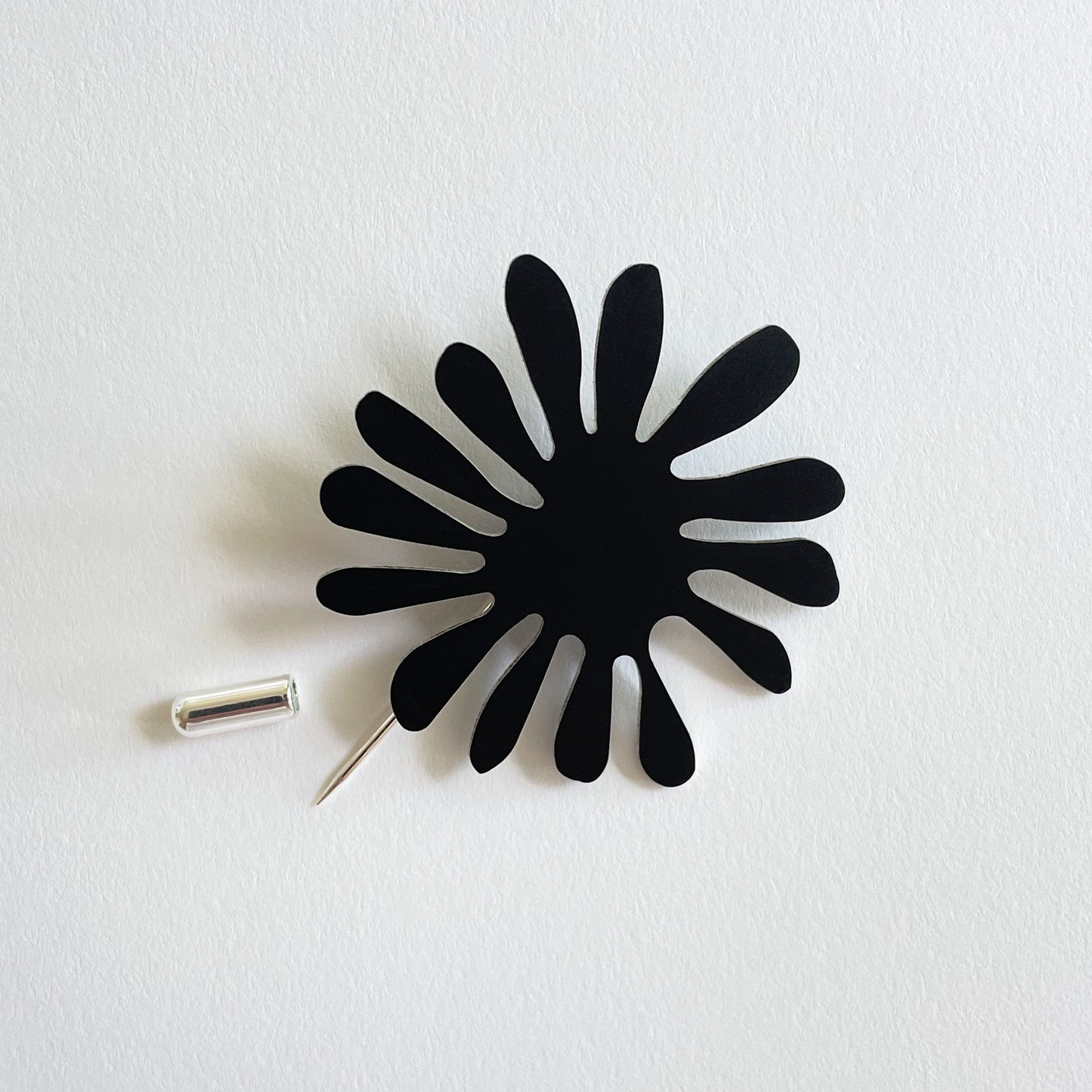 Black Aster Pin