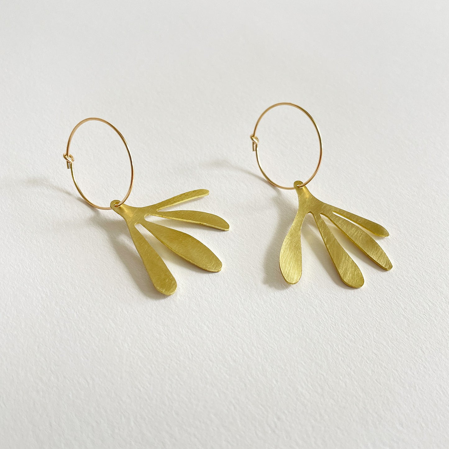 Brass Arame Earrings