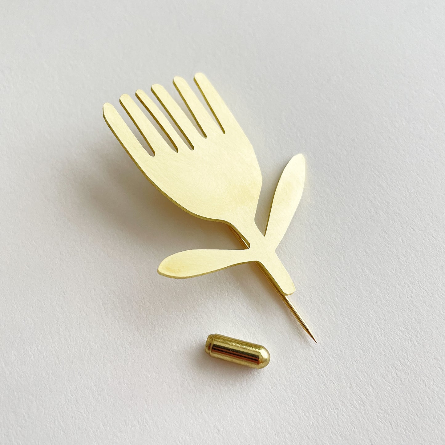 Brass Samphire Pin