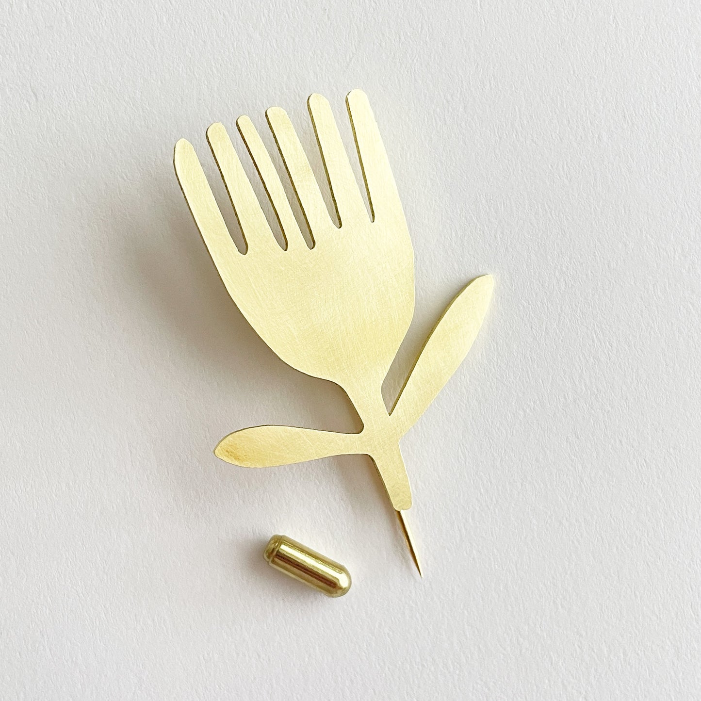 Brass Samphire Pin